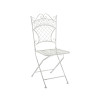 Silla de Jardín Plegable Adelar Blanco antiguo