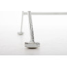 Silla de Jardín Plegable Adelar Blanco antiguo