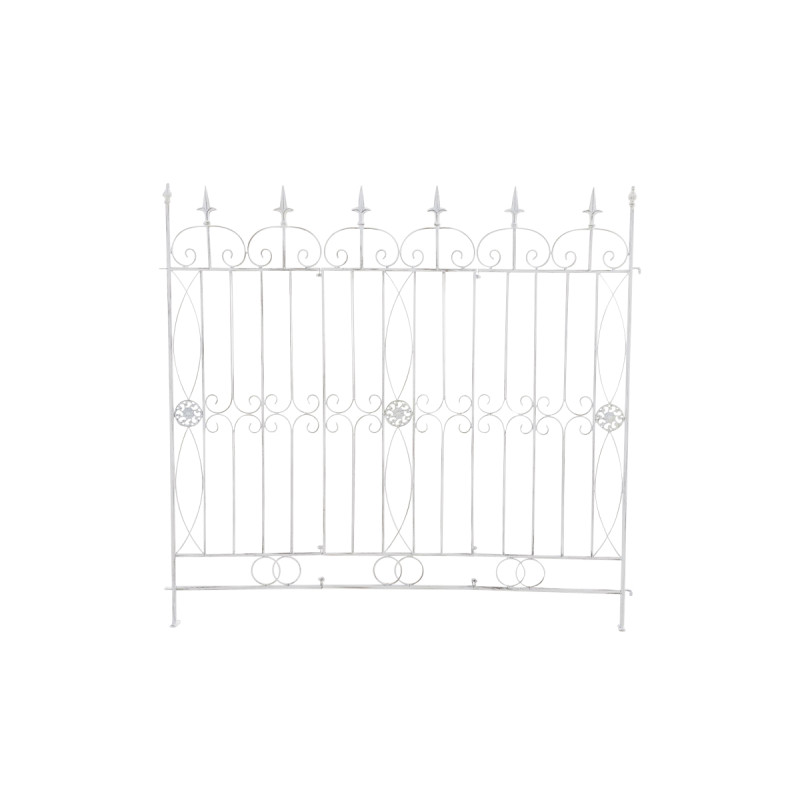 Reja De Jardín Mangold En Metal Blanco antiguo