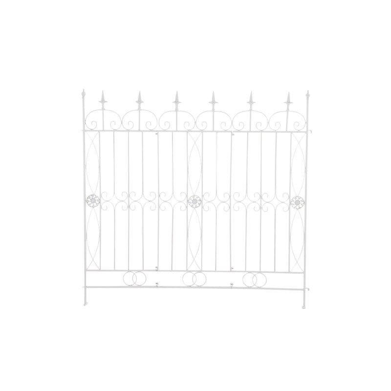 Reja De Jardín Mangold En Metal Blanco
