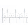 Reja De Jardín Mangold En Metal Blanco