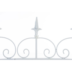 Reja De Jardín Mangold En Metal Blanco