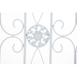 Reja De Jardín Mangold En Metal Blanco