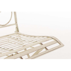 Silla De Jardín Plegable Sibell Crema antiguo