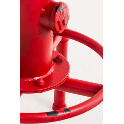 Taburete Industrial Lumos Rojo