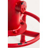 Taburete Industrial Lumos Rojo