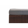 Taburete Vilato de Exterior Marrón moteado,Gris hierro