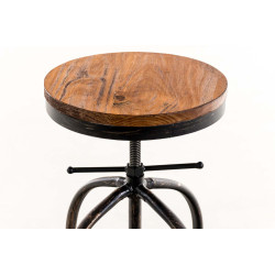 Taburete Industrial Strong Bronce
