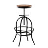 Taburete Industrial Strong Negro