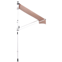 Toldo ajustable Westerly 300x120 cm,Beige