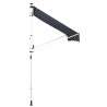 Toldo ajustable Westerly 400x120 cm,Antracita