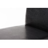 Silla de comedor Ina Marrón,Negro