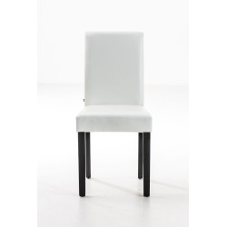 Silla de comedor Ina Blanco,Negro