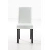 Silla de comedor Ina Blanco,Negro