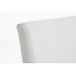 Silla de comedor Ina Blanco,Negro