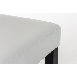 Silla de comedor Ina Blanco,Negro