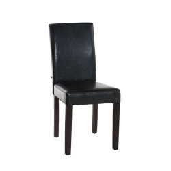 Silla de comedor Ina Marrón,Marrón oscuro