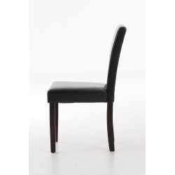 Silla de comedor Ina Marrón,Marrón oscuro