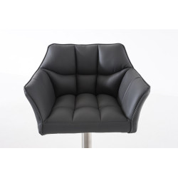 Taburete De Bar Damaso Gris,Acero inoxidable