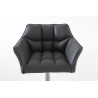 Taburete De Bar Damaso Gris,Acero inoxidable