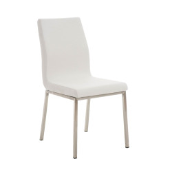 Silla de Comedor Colmar en Tela Blanco