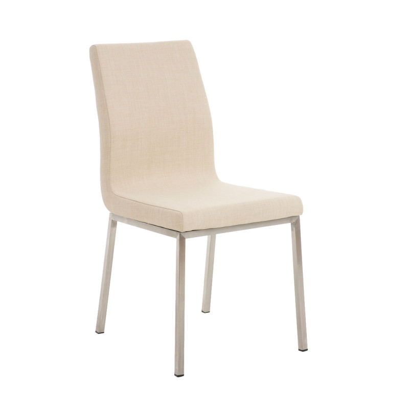 Silla de Comedor Colmar en Tela Crema