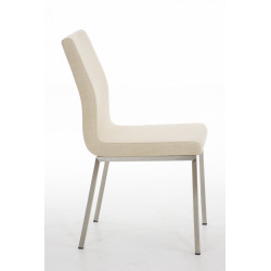 Silla de Comedor Colmar en Tela Crema