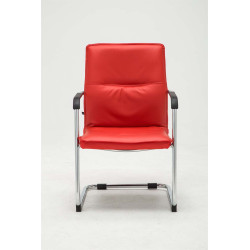 Silla Seattle en Estilo Cantiléver Rojo