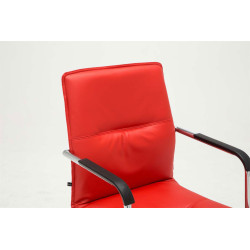 Silla Seattle en Estilo Cantiléver Rojo