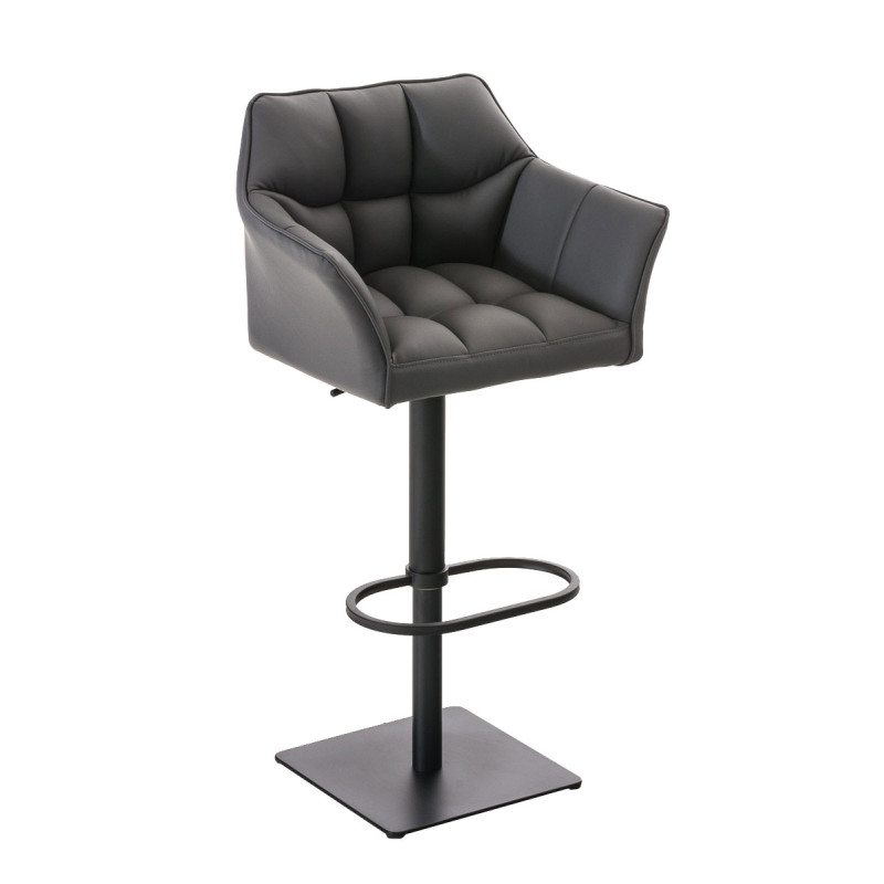 Taburete De Bar Damaso Gris,Negro
