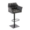 Taburete De Bar Damaso Gris,Negro