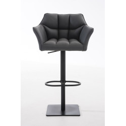 Taburete De Bar Damaso Gris,Negro