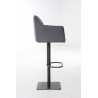 Taburete De Bar Damaso Gris,Negro
