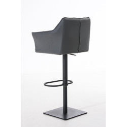 Taburete De Bar Damaso Gris,Negro