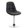 Silla Lounge Emil en Tela Gris oscuro