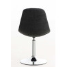 Silla Lounge Emil en Tela Gris oscuro
