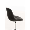 Silla Lounge Emil en Tela Gris oscuro