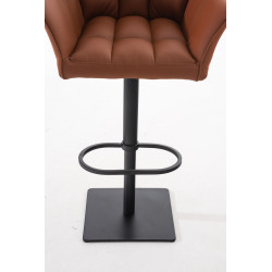 Taburete De Bar Damaso Marrón claro,Negro
