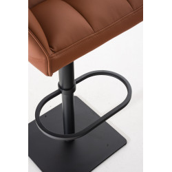 Taburete De Bar Damaso Marrón claro,Negro