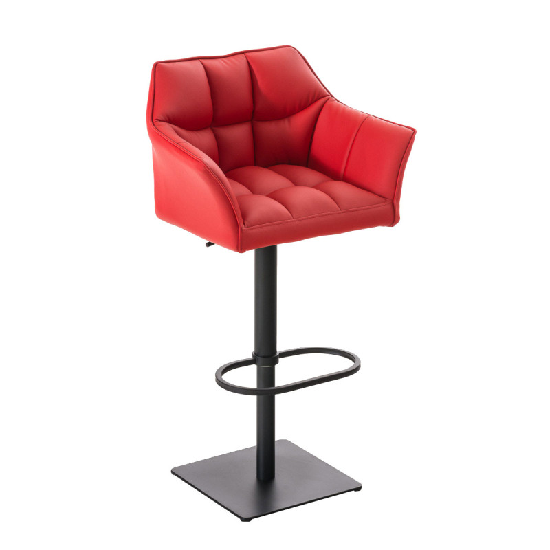 Taburete De Bar Damaso Rojo,Negro