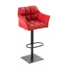 Taburete De Bar Damaso Rojo,Negro