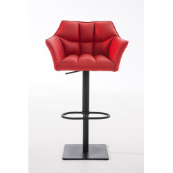 Taburete De Bar Damaso Rojo,Negro