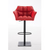Taburete De Bar Damaso Rojo,Negro