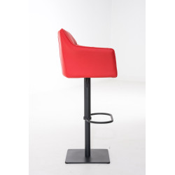 Taburete De Bar Damaso Rojo,Negro