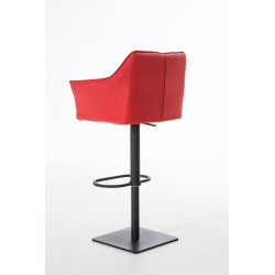 Taburete De Bar Damaso Rojo,Negro