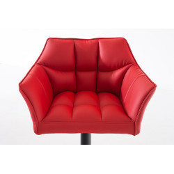 Taburete De Bar Damaso Rojo,Negro