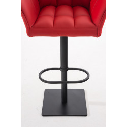 Taburete De Bar Damaso Rojo,Negro