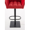 Taburete De Bar Damaso Rojo,Negro