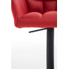 Taburete De Bar Damaso Rojo,Negro