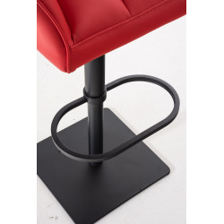 Taburete De Bar Damaso Rojo,Negro